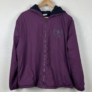 PINK Victoria’s Secret Fleece Lined Zip Front Long Sleeve Jacket Sz Medium Women